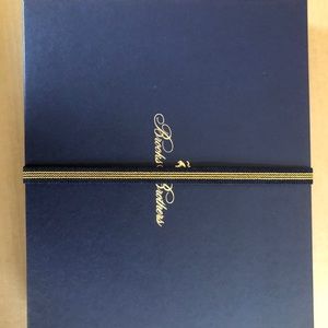 Brooks Brothers Navy Empty Gift Box
